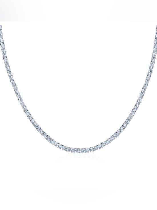 Neiman Marcus Jewelry - 18k 24ct Tennis Necklace